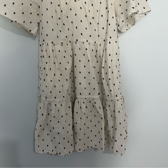 madewell polka dot tiered short dress size xs - Picture 5 of 9